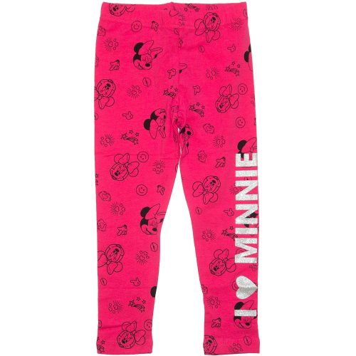 Minnies pink leggings csillogós 