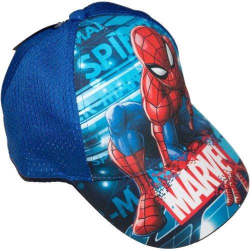 Spiderman Pókember baseball sapka kék