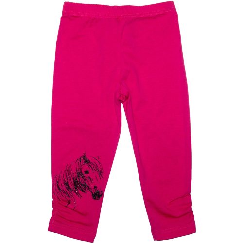 Lovas térdleggings pink