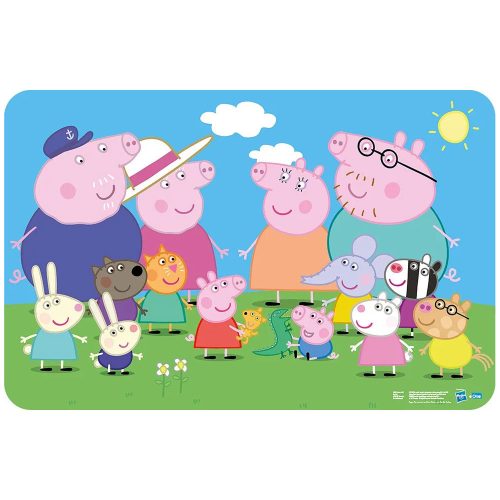 Peppa Malac tányéralátét