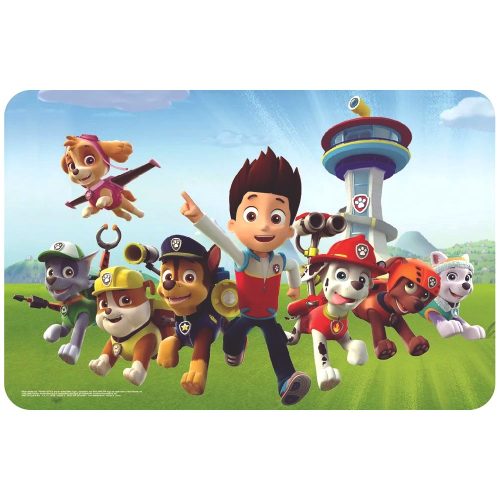 Paw Patrol Mancs Őrjárat tányéralátét 