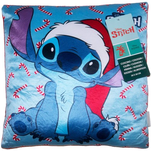 Stitch karácsonyi díszpárna